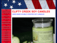 cliftycreekcandles.com