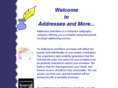 addressesandmore.com