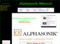 alphasonik.com.mx