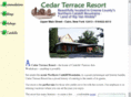 cedarterraceresort.com