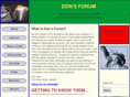 donsforum.com