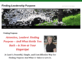 findingleadershippurpose.com