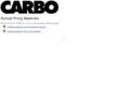 carboannualmeeting.com