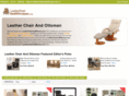 leatherchairandottoman.com
