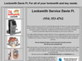 locksmithdavie.com