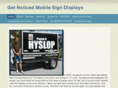 getnoticedmobilesigndisplays.com
