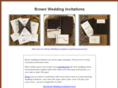 brownweddinginvitations.com