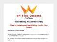 writingcontentforsale.com