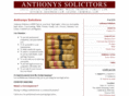 anthonyssolicitors.com