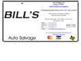 billsautosalvagetx.com