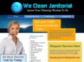 wecleanjanitorial.com