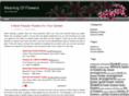 meaningof-flowers.com