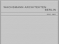 wachsmann-architekten.com