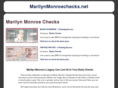 marilynmonroechecks.net
