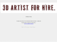 3dartistforhire.com