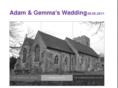 adamandgemmaswedding.com