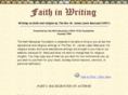 faithinwriting.com