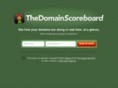 thedomainscoreboard.com