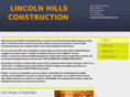 lincolnhillsconstruction.com