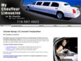 mychauffeurlimousine.com