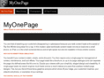 myonepage.net