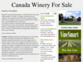 canadawineryforsale.com