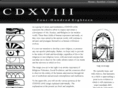 cdxviii.net