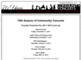 community-concerts.com