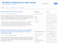 burberrywatchesformen.com