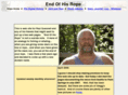 endofhisrope.net