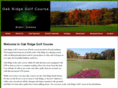 myoakridgegolfcourse.com