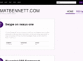 matbennett.com