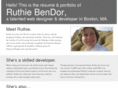 ruthiebendor.com