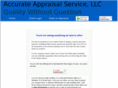 accurateappraisalservice.org