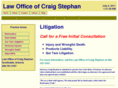 craigstephanlaw.com