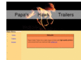 papashawktrailers.com