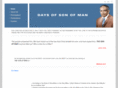 daysofthesonofman.org