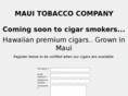 mauitobacco.com