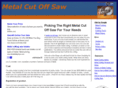 metalcutoffsaw.net