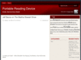 portablereadingdevice.com