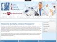 alphaclinicalresearch.com