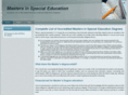 mastersinspecialeducation.com