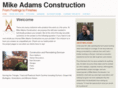mikeadamsconstruction.com