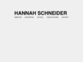 hannahschneider.com