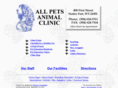 allpetsanimalclinic.com