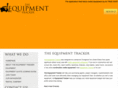 theequipmenttracker.com