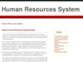 humanresourcessystem.com