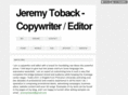 jeremytoback.net