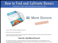 howtofinddonors.com