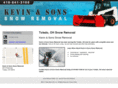 kevinandsonssnowremoval.com